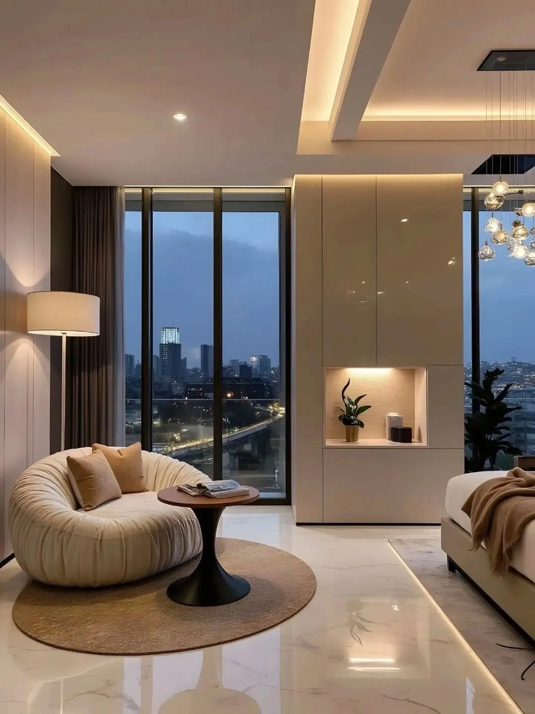 Không gian bếp và phòng ăn hiện đại