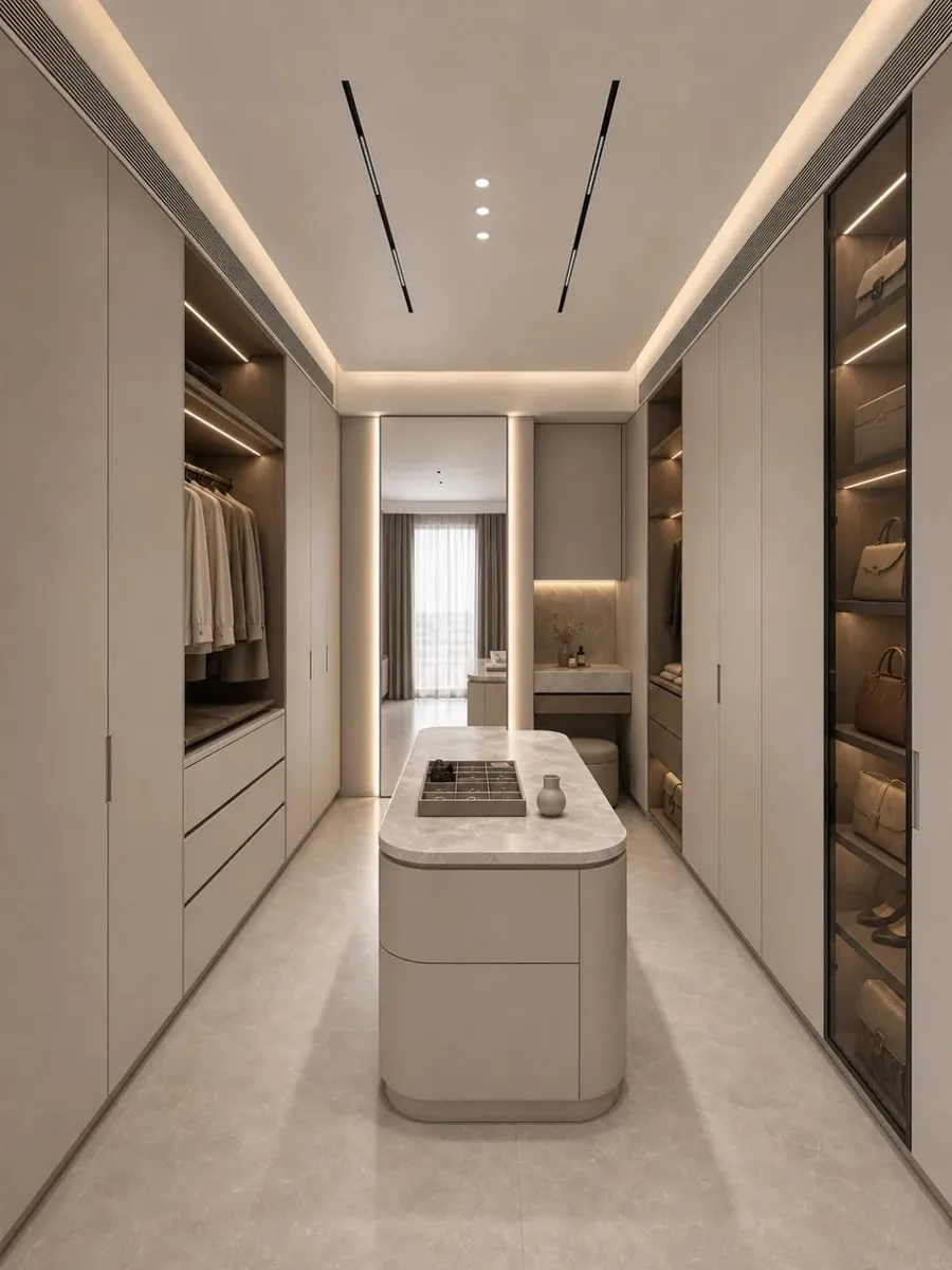 Phòng thay đồ walk-in closet