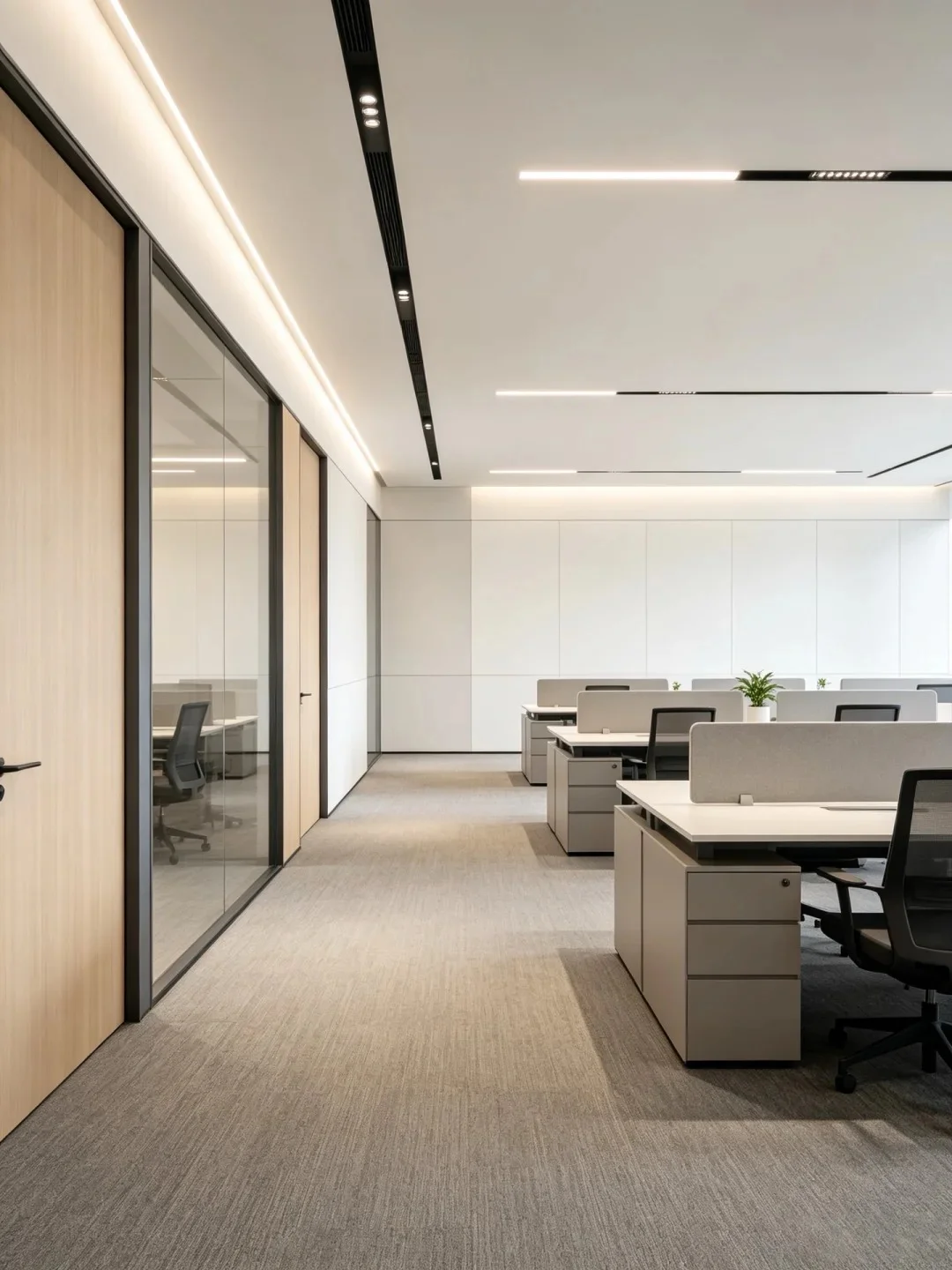 Nissay Office - Khu làm việc chung và tiếp khách