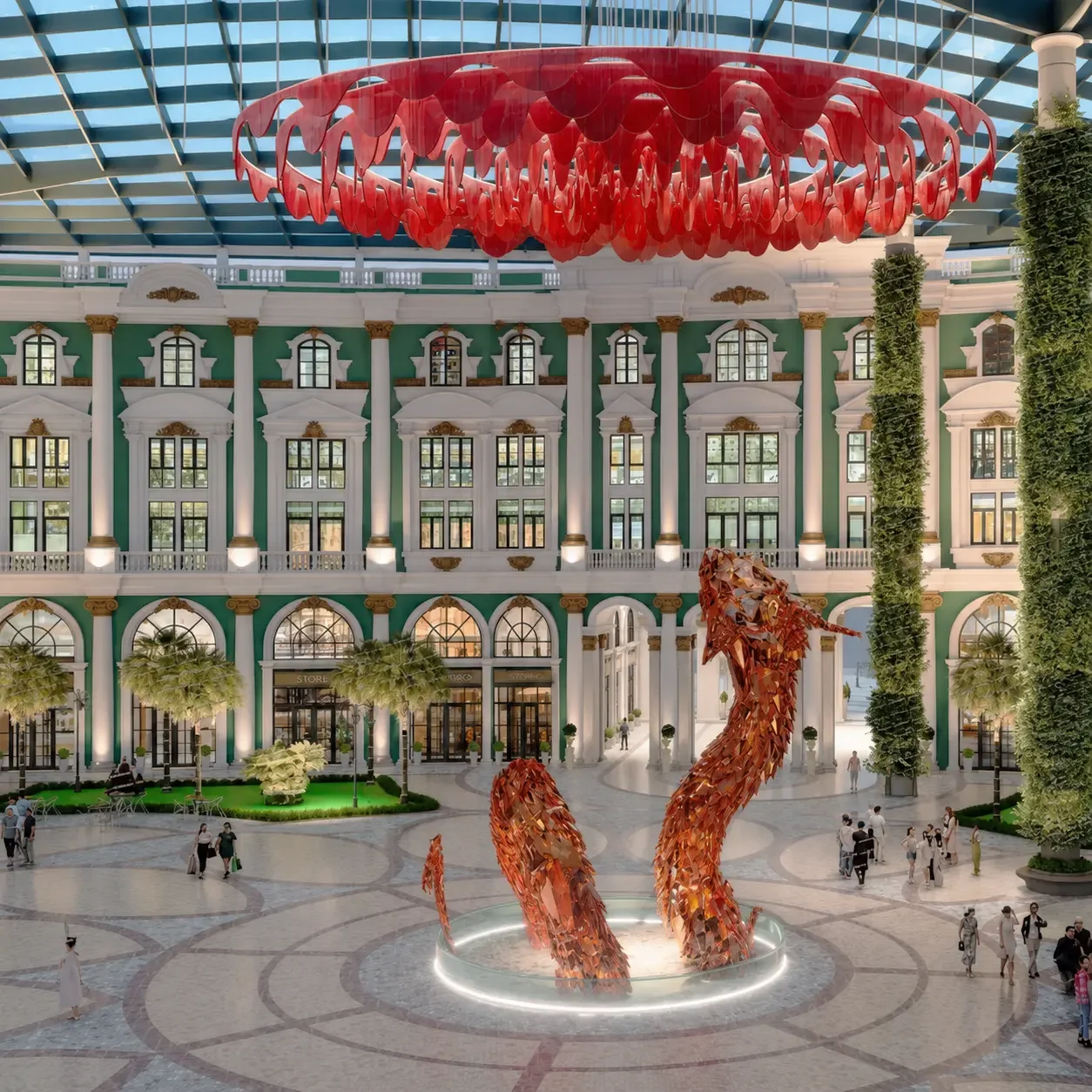 Artwork Trỗi Dậy - Góc chi tiết kiến trúc
